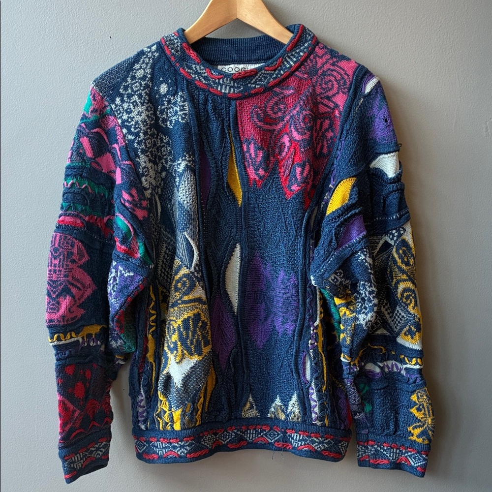 COOGI Multicolor Crewneck Sweater